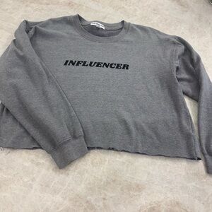 Sub_Urban Riot Gray 'Influencer' Sweatshirt